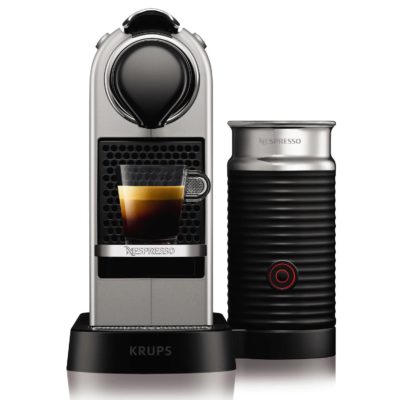 Krups XN760B40 Nespresso Citiz & Milk in Silver Krups XN760B40 Nespresso Citiz & Milk in Silver